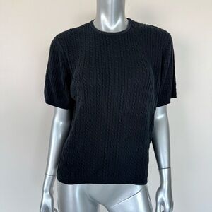 Pendleton women cotton black top size XL